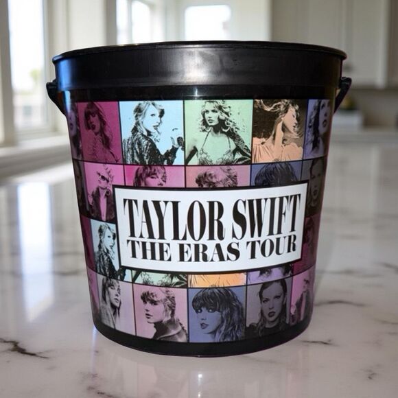 2023 TAYLOR SWIFT The Eras Tour Movie Popcorn Bucket Collectible - Picture 2 of 5